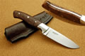 Drop Point Hunter with Maple Burl