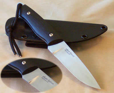 Kestrel with Black G10 Handle