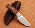 Little Bear Knife with Stabilized Ash Burl Handle
