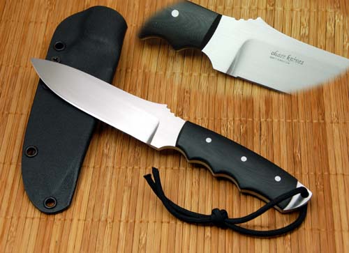 Raven with Black G10 Handle