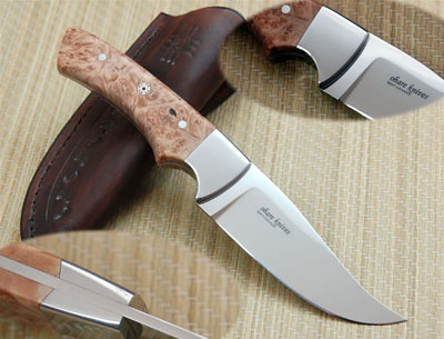 Whiskeyjack with Maple Burl Handle